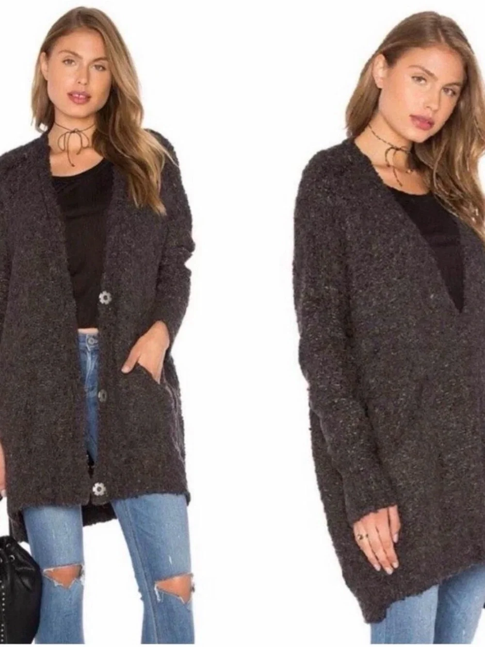 Free People •oversized 32 length
